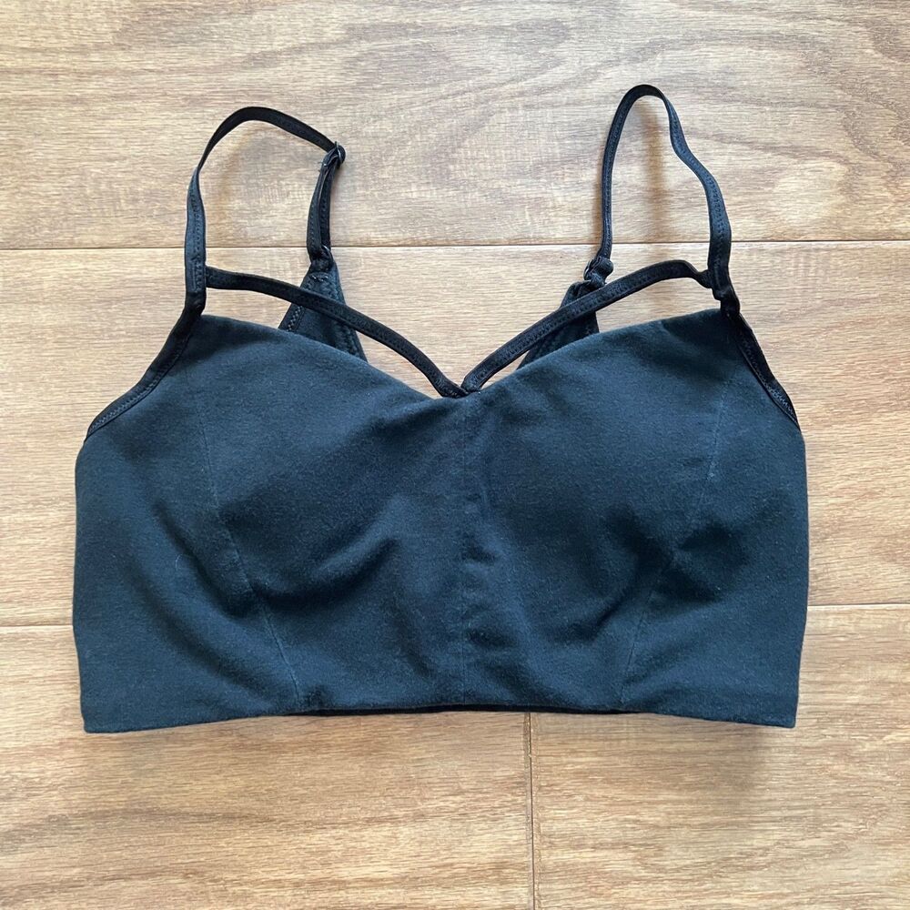 Victoria's Secret Strappy Bralette Size S Black